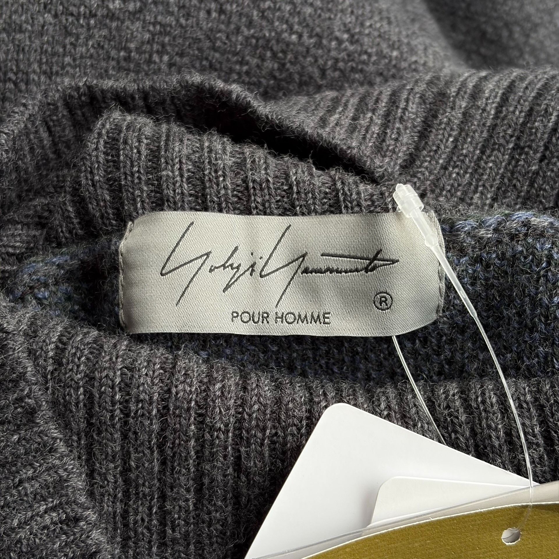 Yohji Yamamoto yohji yamamoto striped turtleneck sweater Size US L / EU 52-54 / 3 - 7 Thumbnail