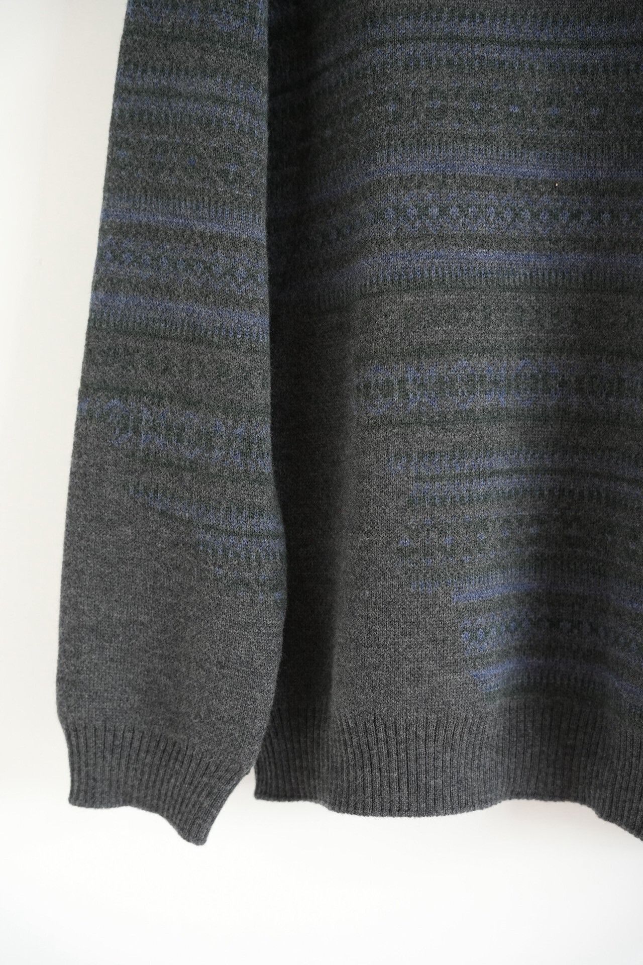 Yohji Yamamoto yohji yamamoto striped turtleneck sweater Size US L / EU 52-54 / 3 - 5 Thumbnail