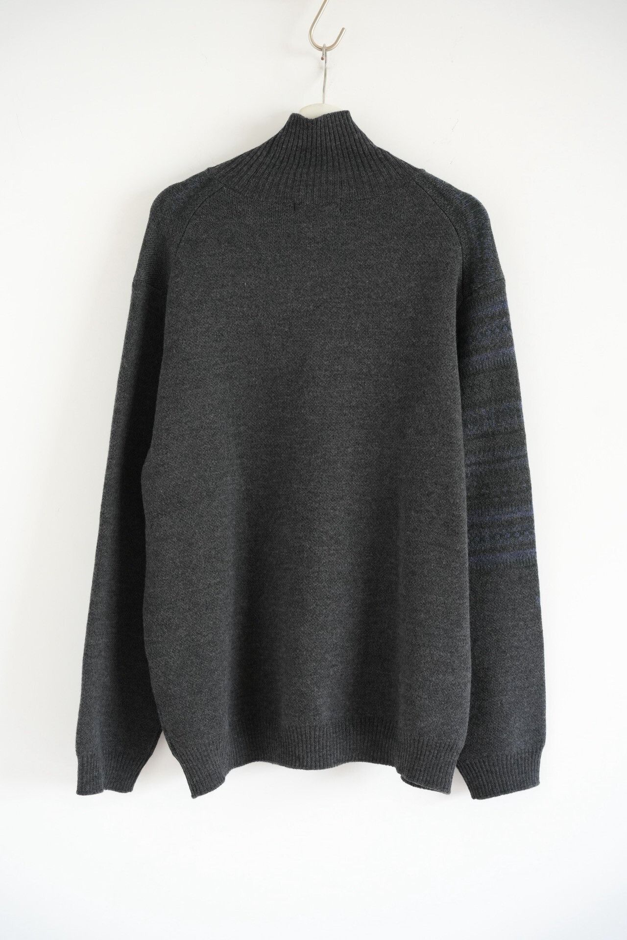 Yohji Yamamoto yohji yamamoto striped turtleneck sweater Size US L / EU 52-54 / 3 - 2 Thumbnail