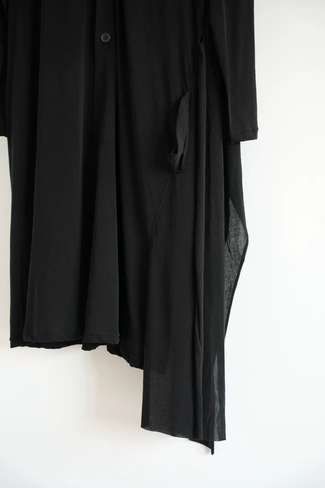 Yohji Yamamoto asymmetric hooded long cardigan by Yohji Yamamoto Size US M / EU 48-50 / 2 - 4 Thumbnail