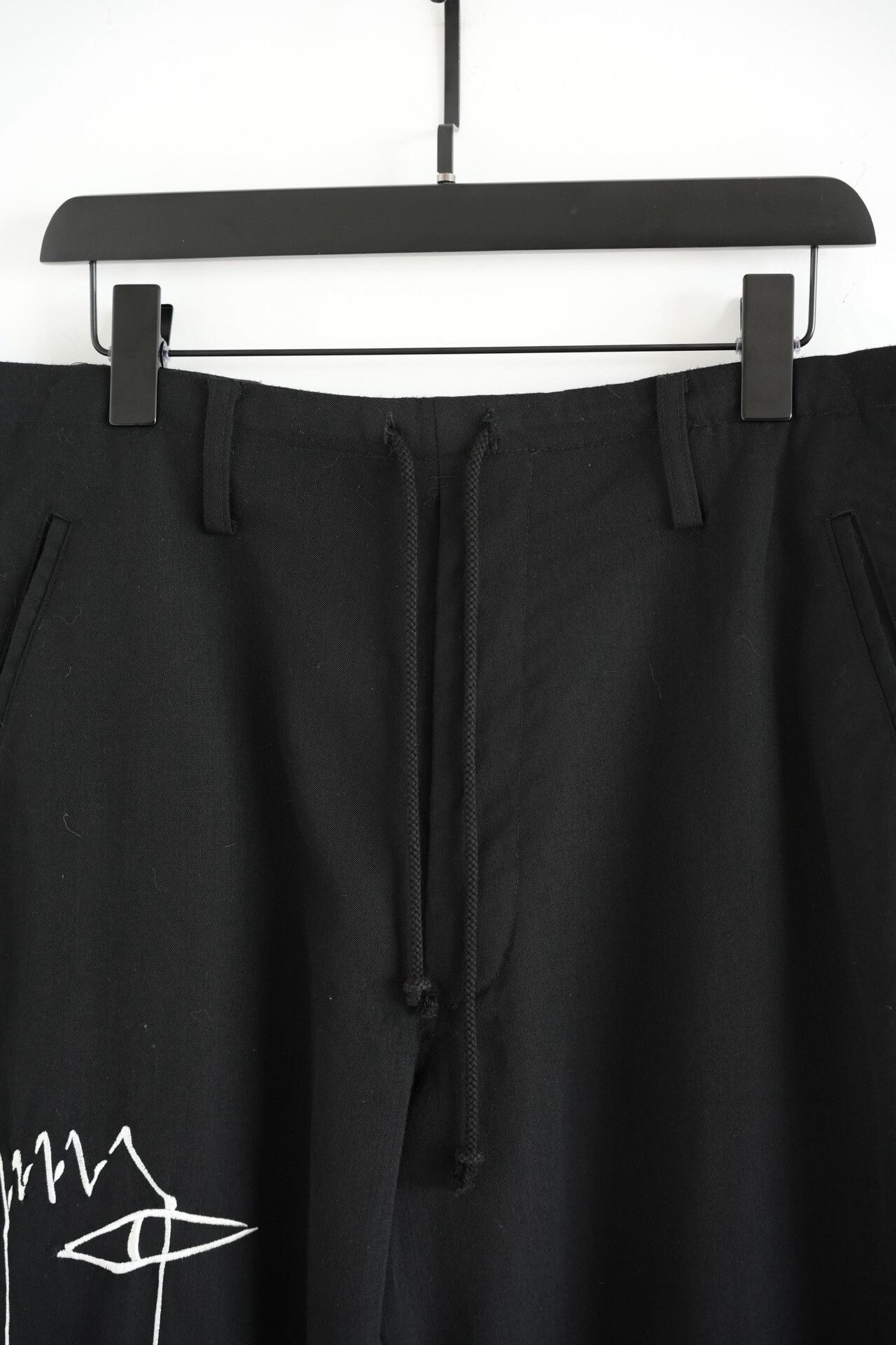 Yohji Yamamoto Yohji Yamamoto 22ss Artistic Embroidered Pants Size US 31 - 5 Thumbnail