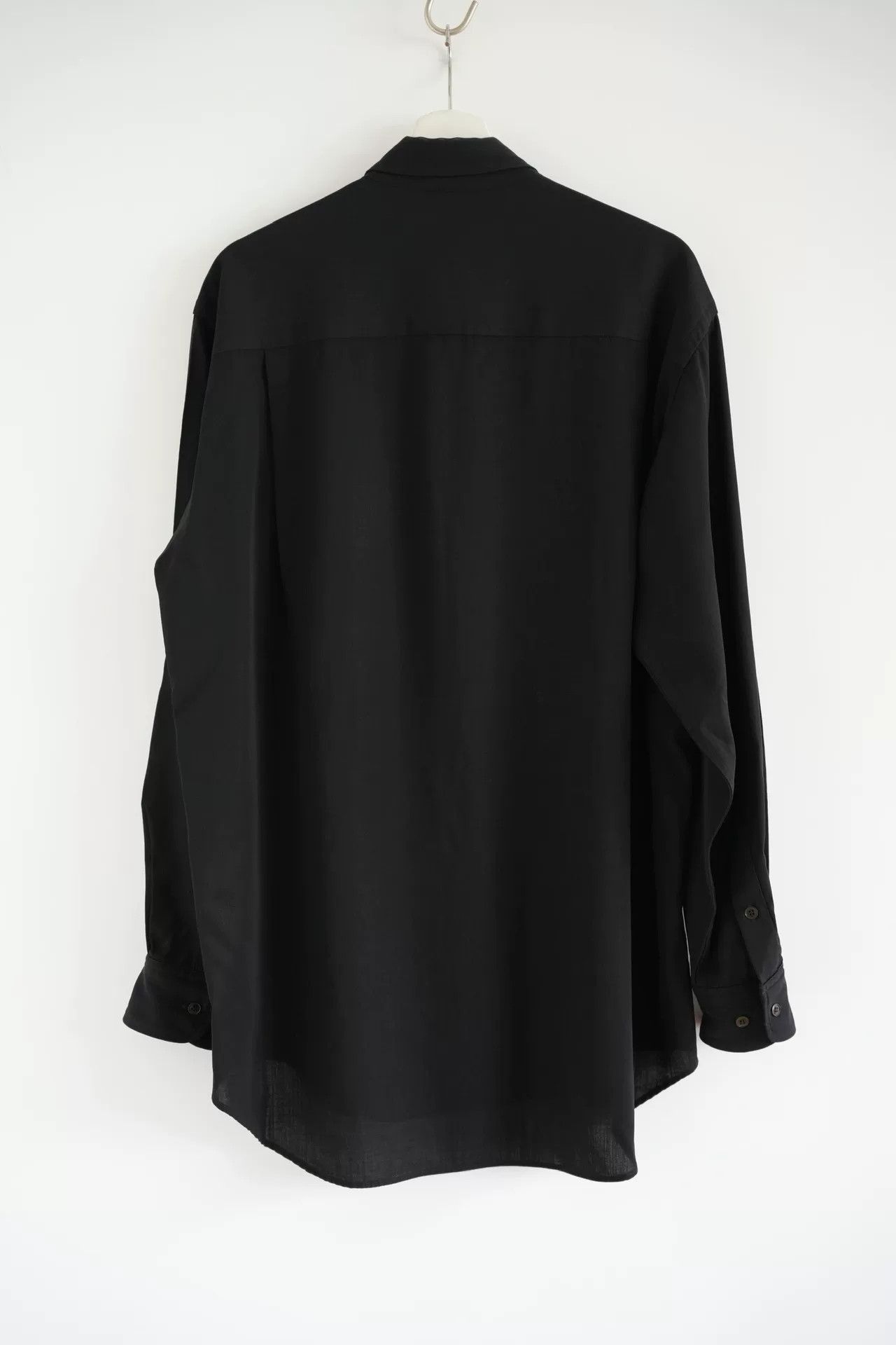 Yohji Yamamoto Yohji Yamamoto 96ss Black Cutout Shirt Size US M / EU 48-50 / 2 - 2 Thumbnail