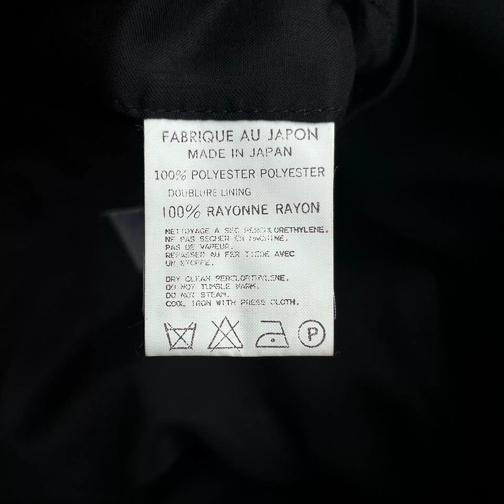 Yohji Yamamoto yohji yamamoto 97ss black coat with ruffles Size US M / EU 48-50 / 2 - 6 Thumbnail