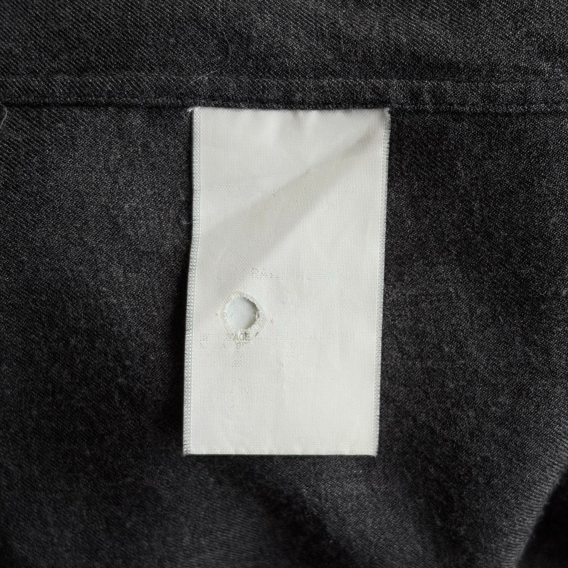 Y's for Men Yohji Yamamoto Gray Silk Button-Up Shirt Size US S / EU 44-46 / 1 - 6 Thumbnail