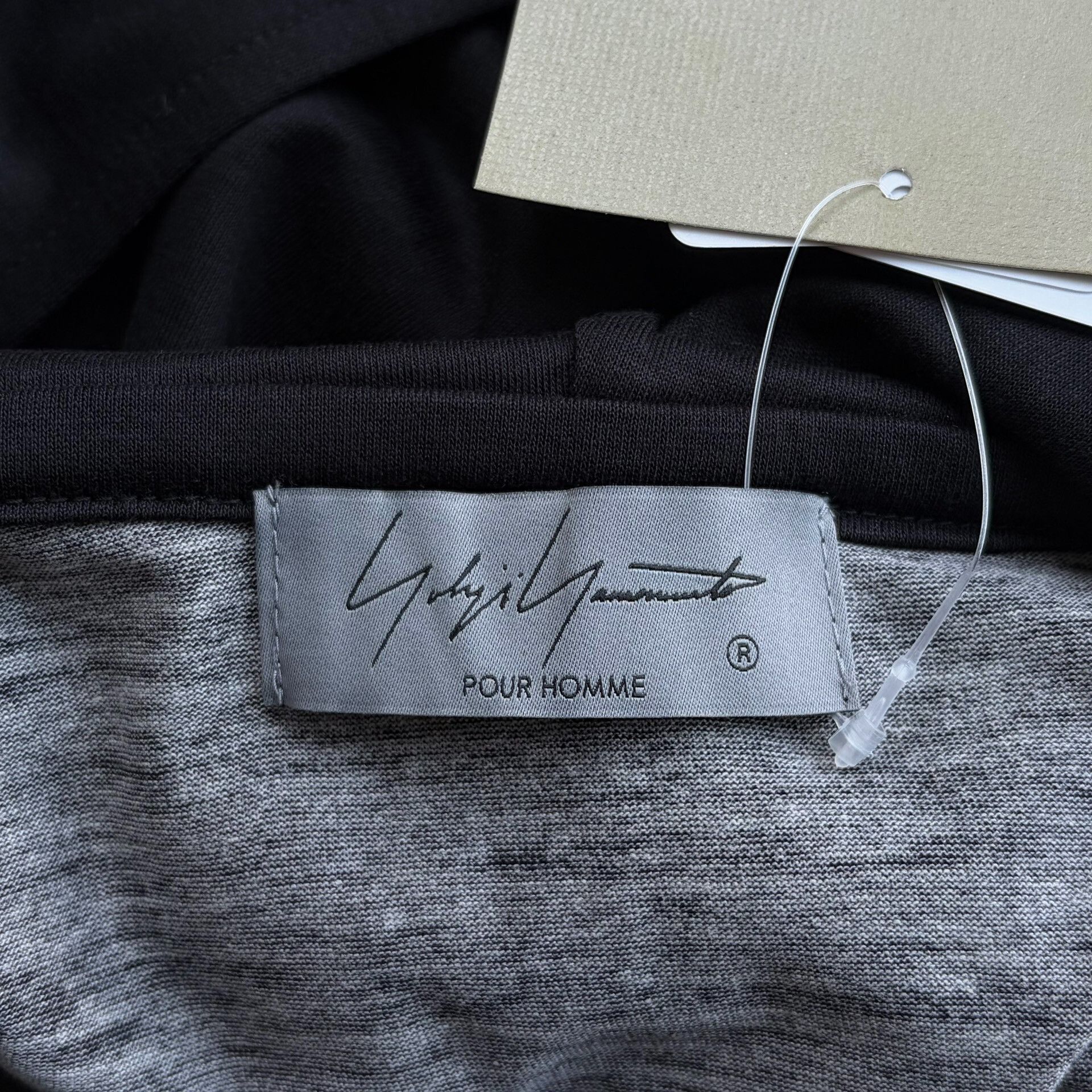 Yohji Yamamoto Yohji Yamamoto Black Hooded Sweatshirt Size US L / EU 52-54 / 3 - 6 Thumbnail