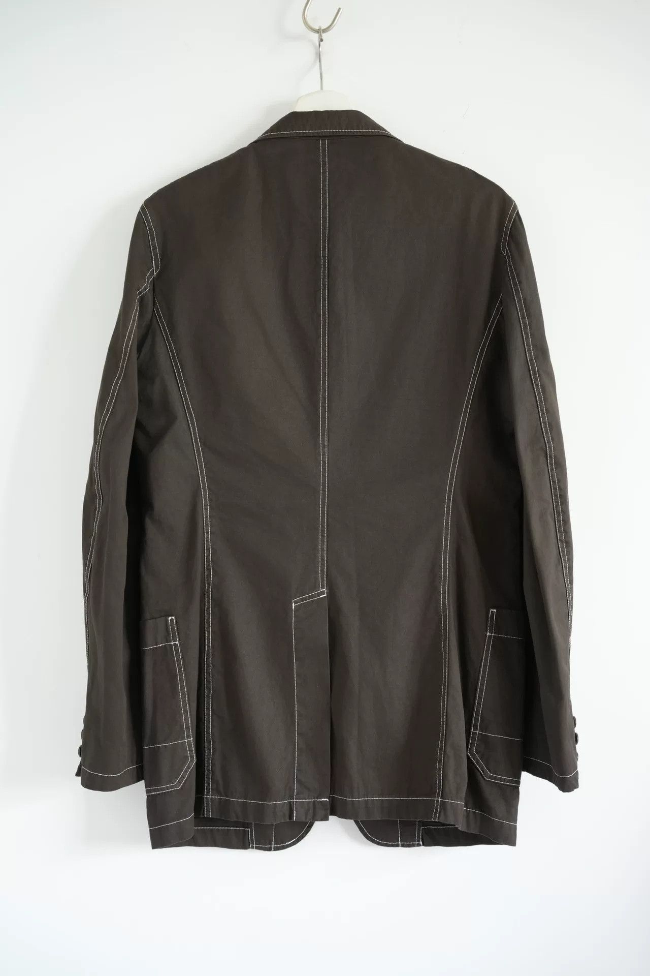 Y's for Men yohji yamamoto men’s brown blazer coat Size US M / EU 48-50 / 2 - 2 Thumbnail