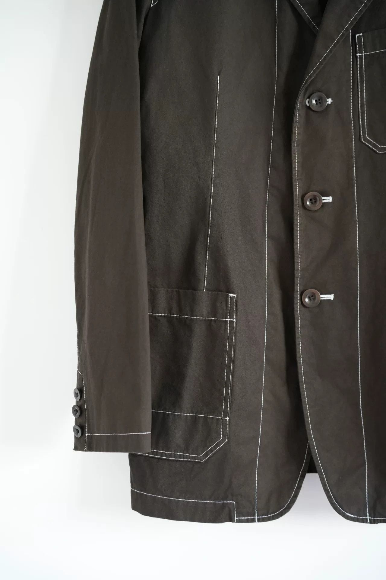 Y's for Men yohji yamamoto men’s brown blazer coat Size US M / EU 48-50 / 2 - 4 Thumbnail