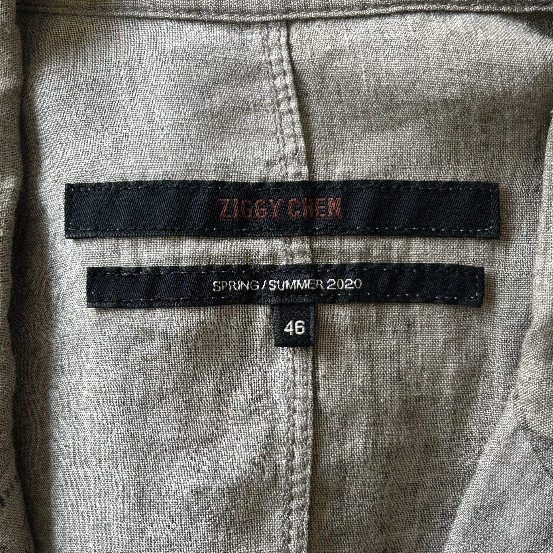Ziggy Chen ziggy chen linen suit jacket Size US M / EU 48-50 / 2 - 7 Thumbnail