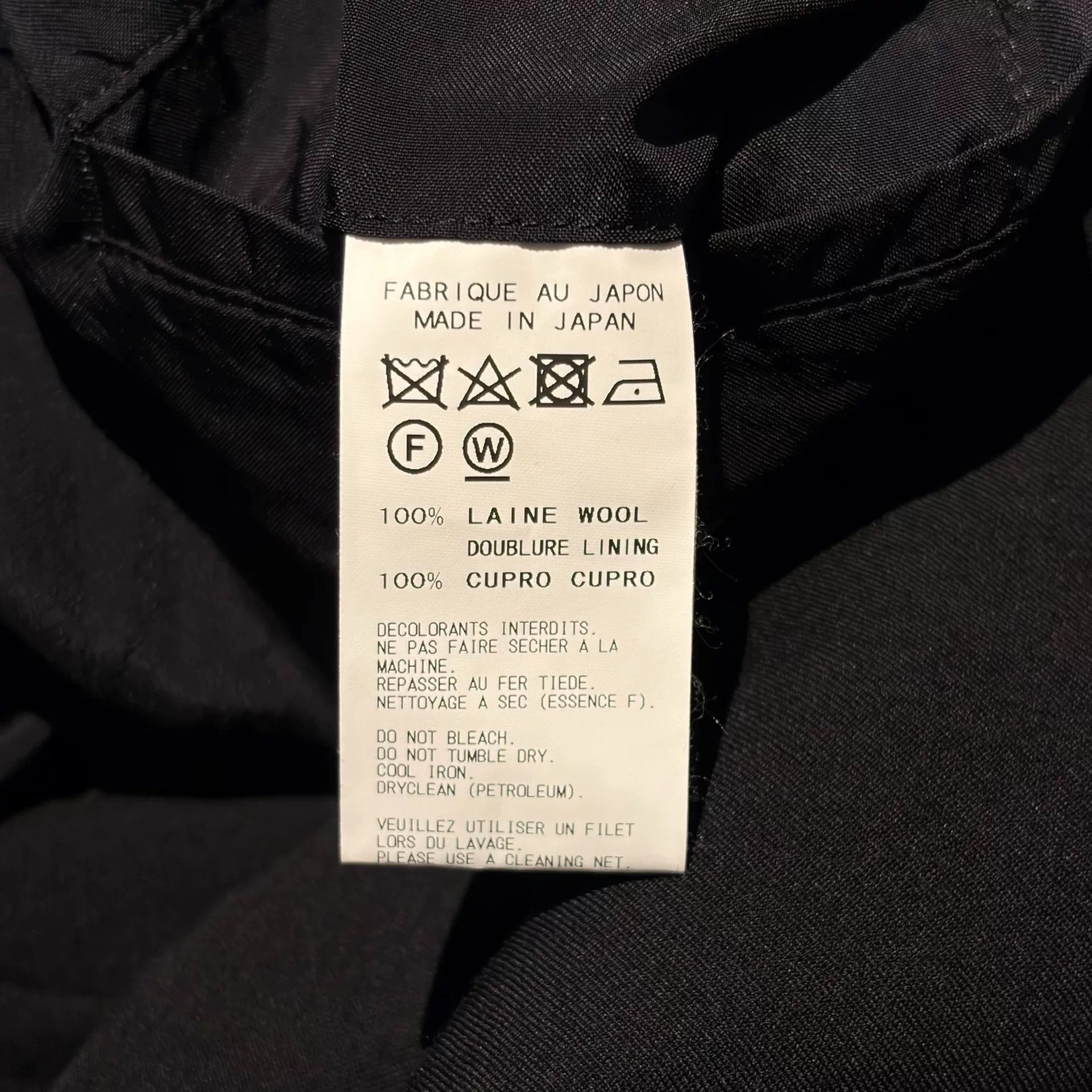 Yohji Yamamoto Yohji Yamamoto Black Deconstructed Suit Jacket Size US M / EU 48-50 / 2 - 6 Thumbnail