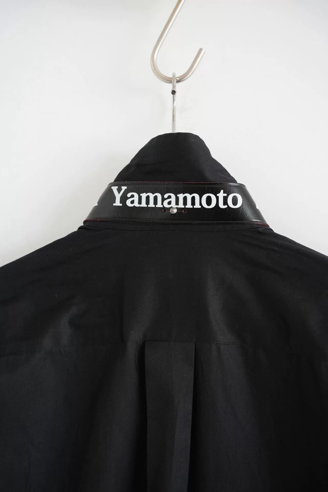 Yohji Yamamoto black cotton long sleeve shirt by Yohji Yamamoto Size US M / EU 48-50 / 2 - 4 Thumbnail