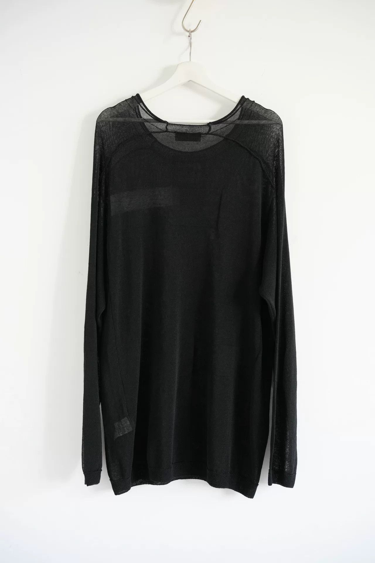 Yohji Yamamoto Yohji Yamamoto Long Sleeve Knit Sweater Size US M / EU 48-50 / 2 - 2 Thumbnail