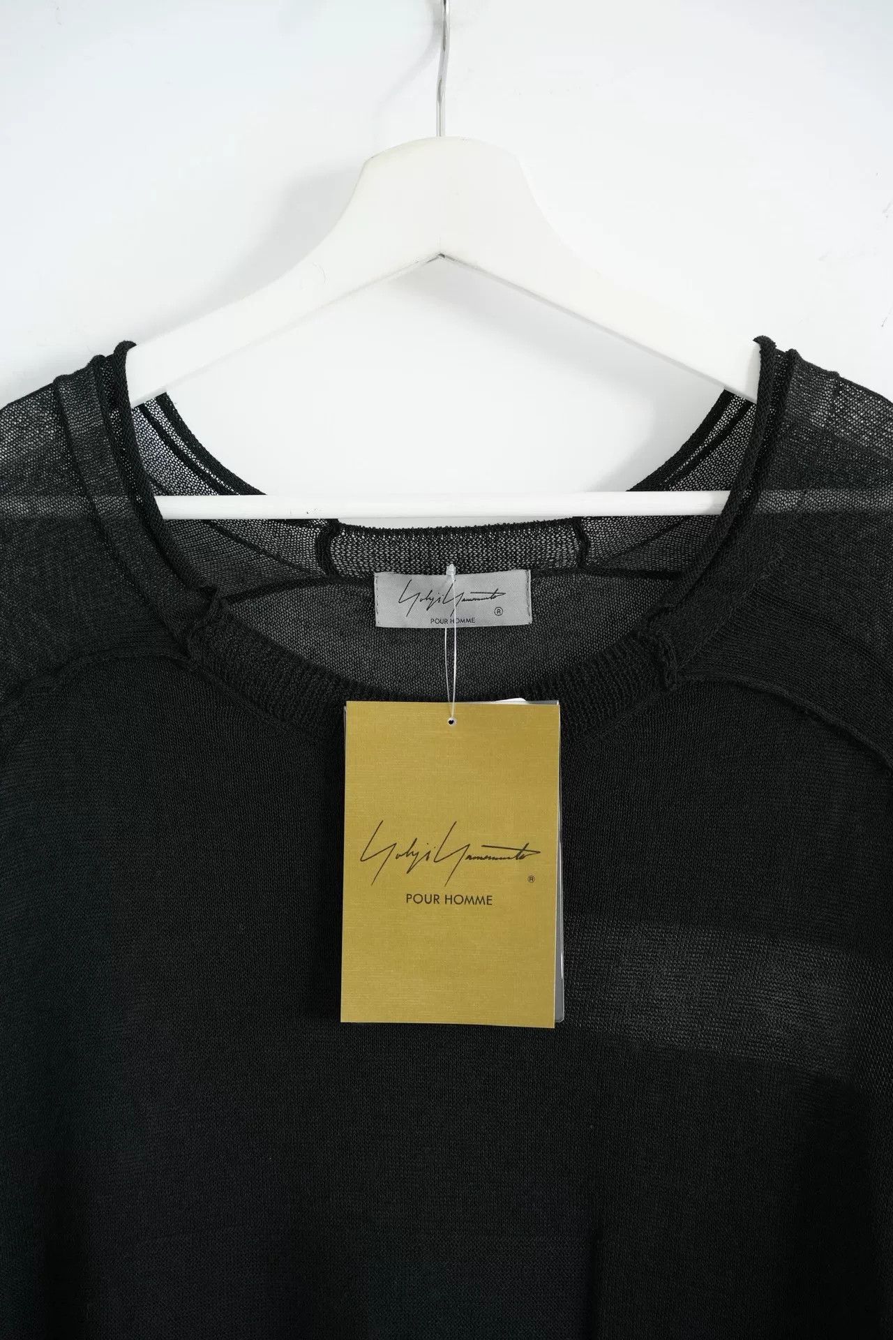 Yohji Yamamoto Yohji Yamamoto Long Sleeve Knit Sweater Size US M / EU 48-50 / 2 - 3 Thumbnail