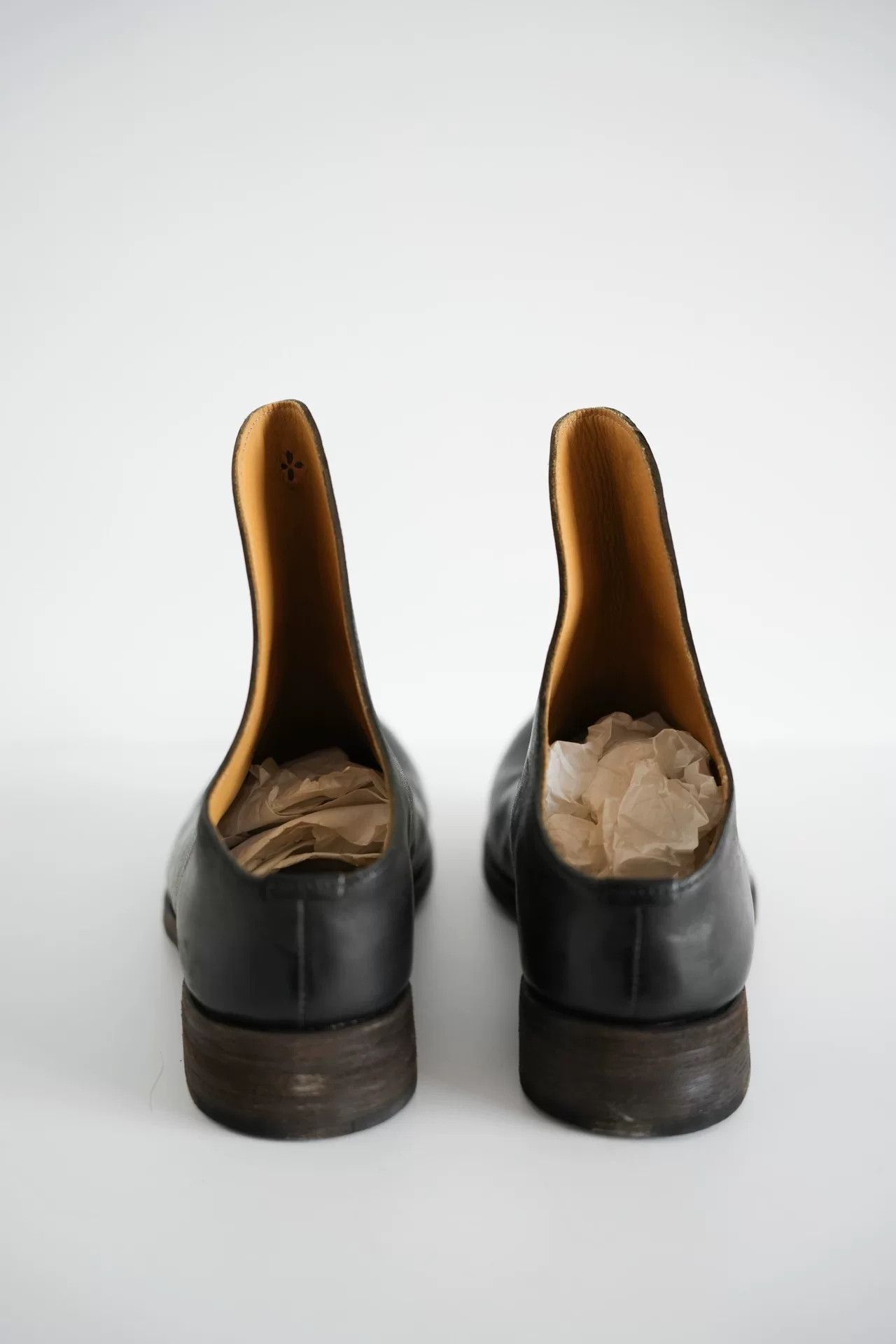 Ma+ M.A+ Black Horse Leather Wizard Shoes Size US 8.5 / EU 41-42 - 3 Thumbnail