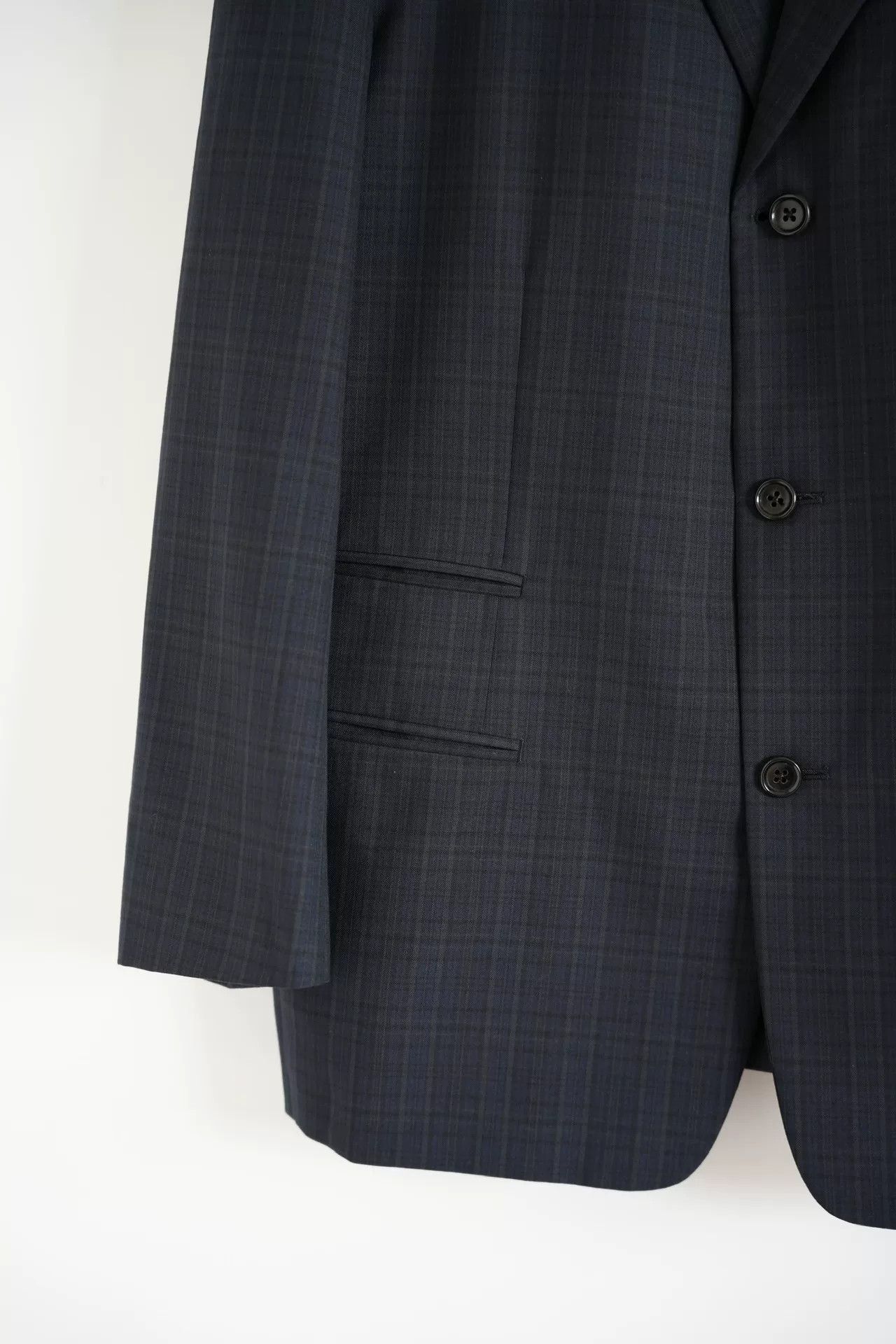 Y's for Men Yohji Yamamoto 90s Plaid Suit Jacket Size US M / EU 48-50 / 2 - 4 Thumbnail