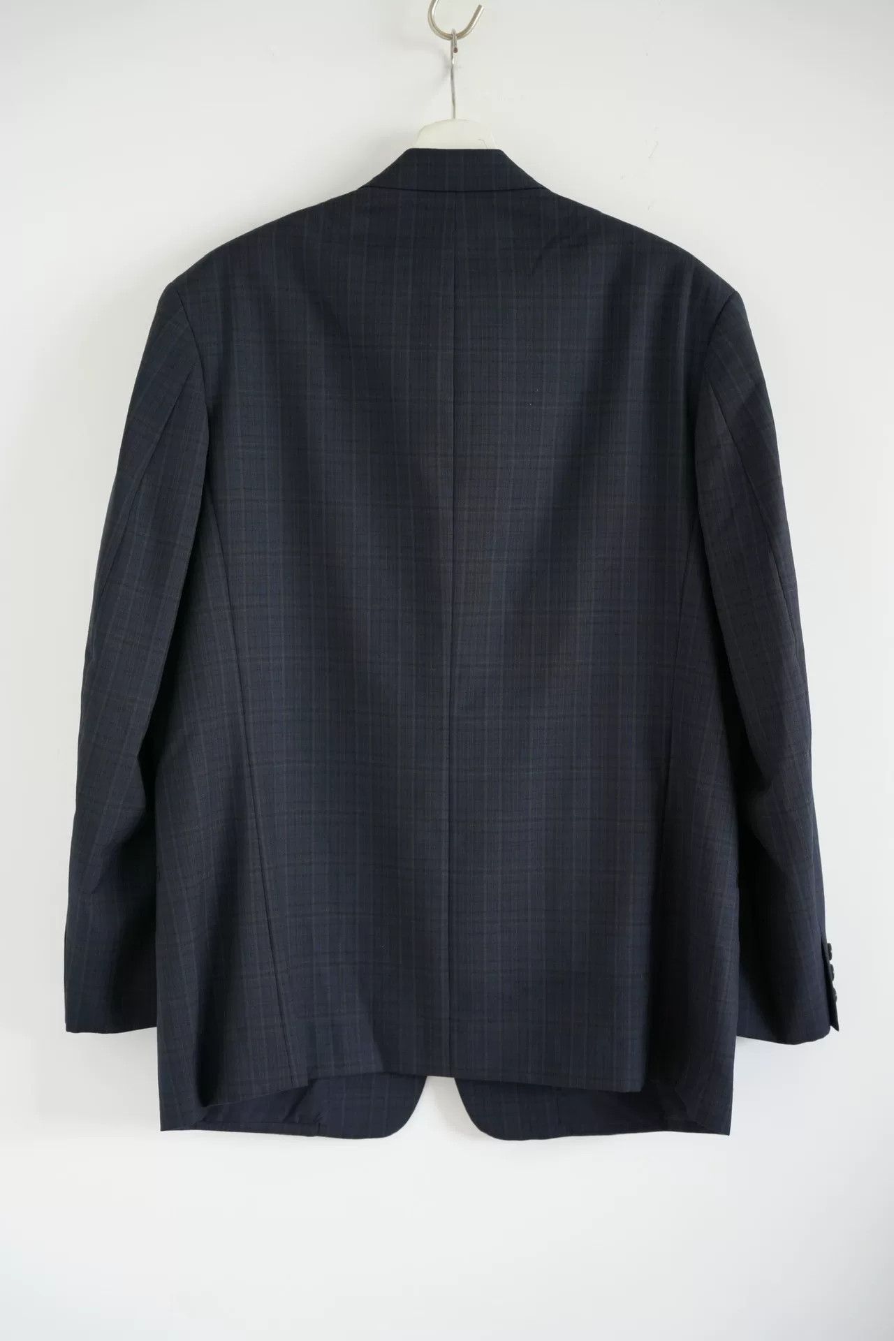 Y's for Men Yohji Yamamoto 90s Plaid Suit Jacket Size US M / EU 48-50 / 2 - 2 Thumbnail