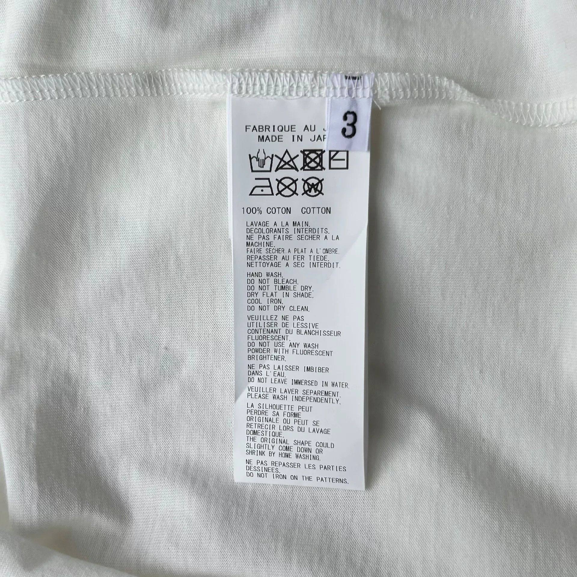 Yohji Yamamoto Yohji Yamamoto Poker Print Long Sleeve T-Shirt Size US M / EU 48-50 / 2 - 6 Thumbnail
