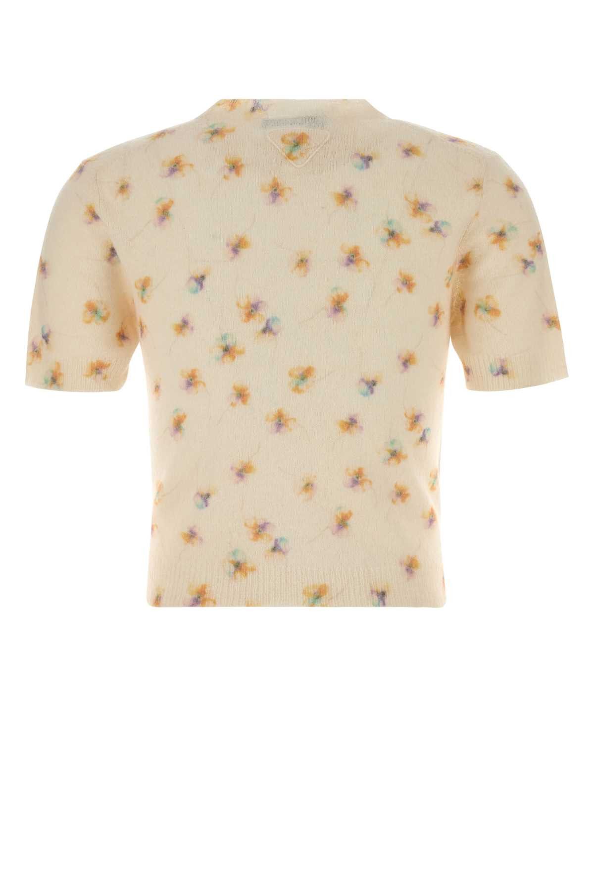 Prada Embroidered Wool Sweater Size M / US 6-8 / IT 42-44 - 2 Thumbnail