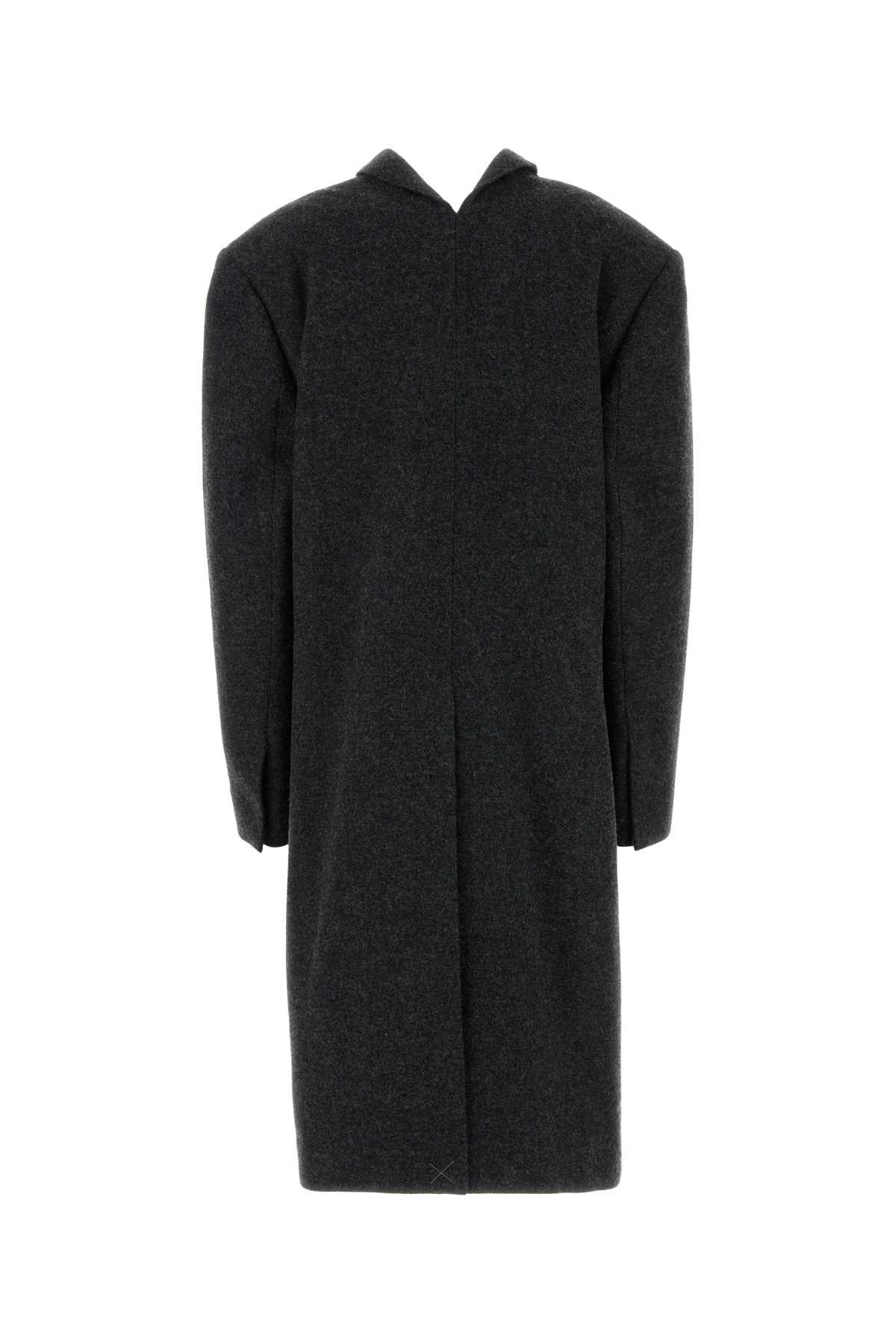Prada Slate Wool Coat Size S / US 4 / IT 40 - 2 Thumbnail
