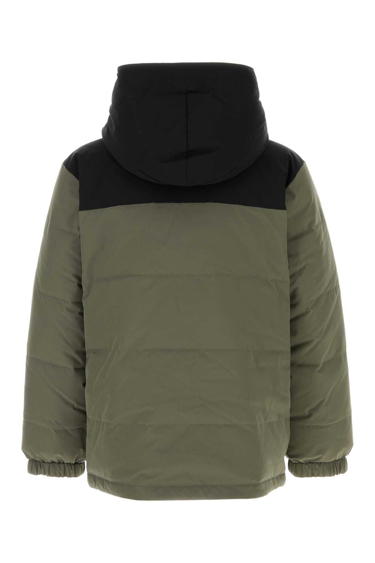 A.P.C. Sage Green Stretch Polyester Reversible Padded Jacket Size US L / EU 52-54 / 3 - 2 Thumbnail