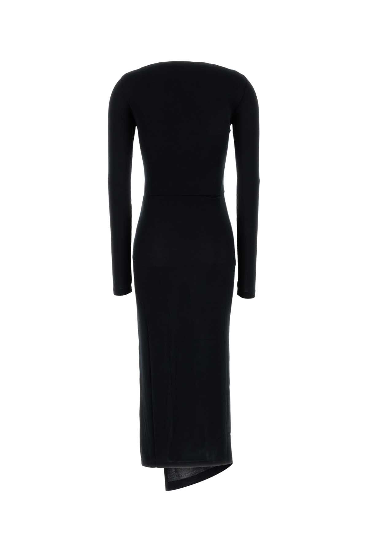 Isabel Marant Etoile Black Stretch Modal Jelina Dress Size M / US 6-8 / IT 42-44 - 2 Thumbnail