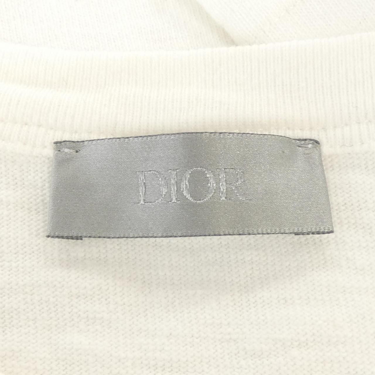 Dior Dior Dior T-shirt Cotton T-Shirts 393J696A0849 DUTY FREE for USA Size ONE SIZE - 4 Thumbnail