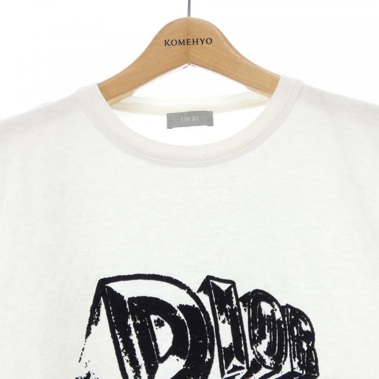 Dior Dior Dior T-shirt Cotton T-Shirts 393J696A0849 DUTY FREE for USA Size ONE SIZE - 5 Thumbnail