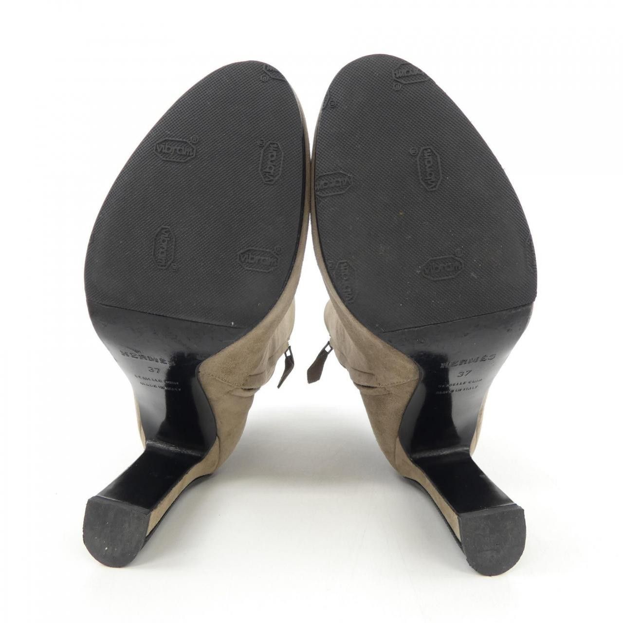 Hermes Hermes Hermes Boots37 Leather Shoes DUTY FREE for USA Size ONE SIZE - 4 Thumbnail