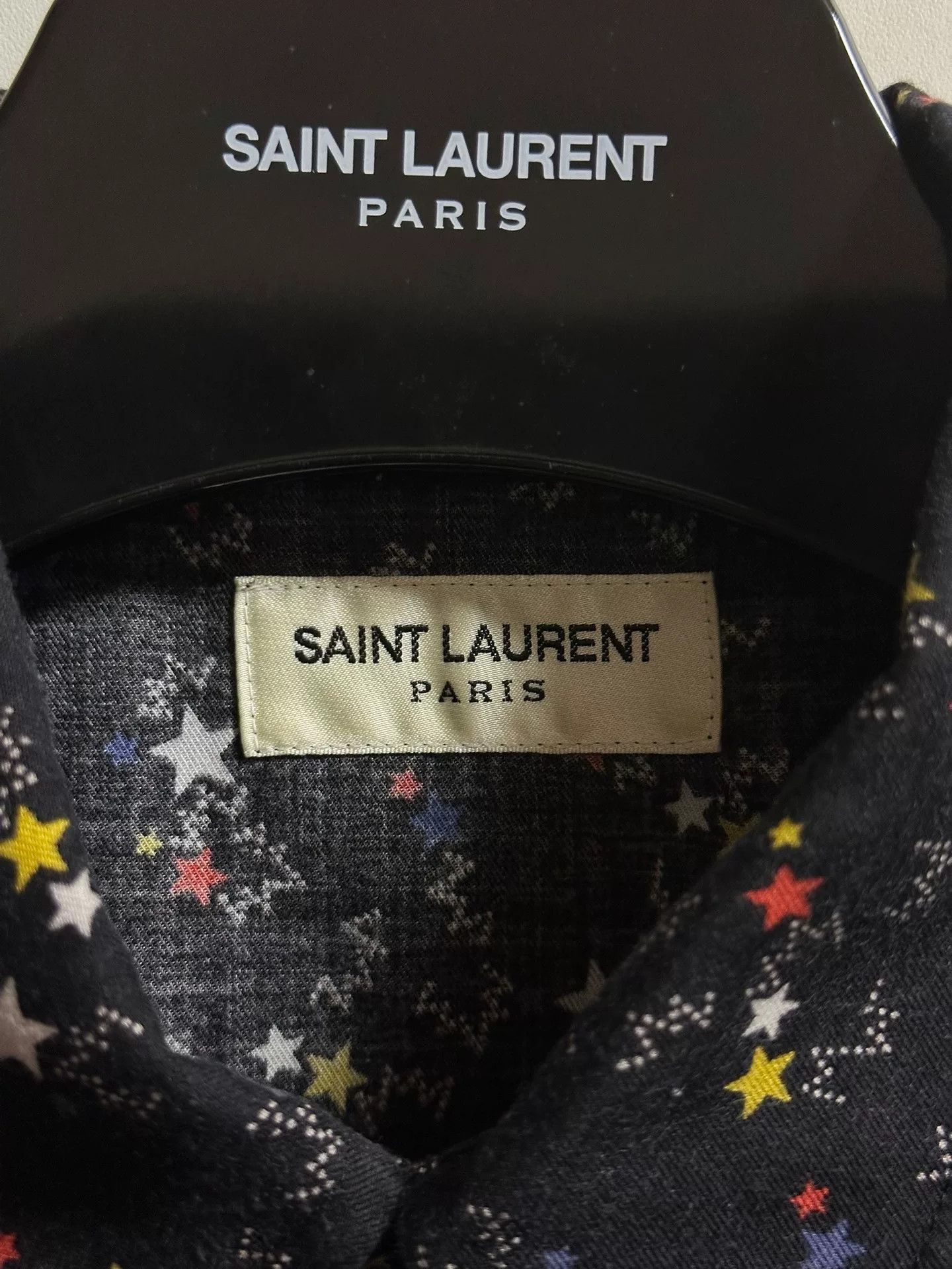 Saint Laurent Paris saint laurent multicolor star shirt Size XL / US 12-14 / IT 48-50 - 6 Thumbnail