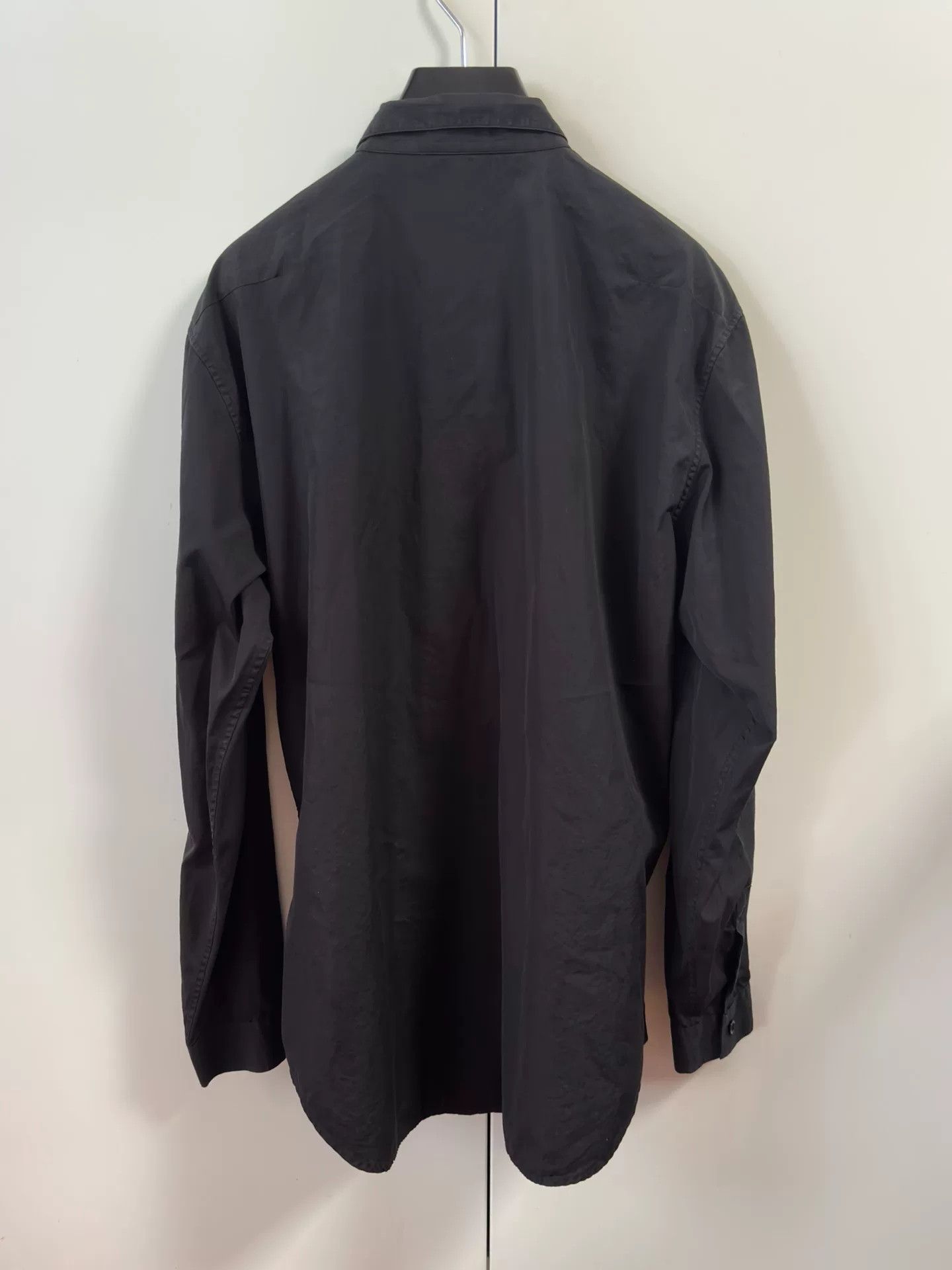 Dior Dior Black Shirt with Red and White Lines Size US L / EU 52-54 / 3 - 3 Thumbnail