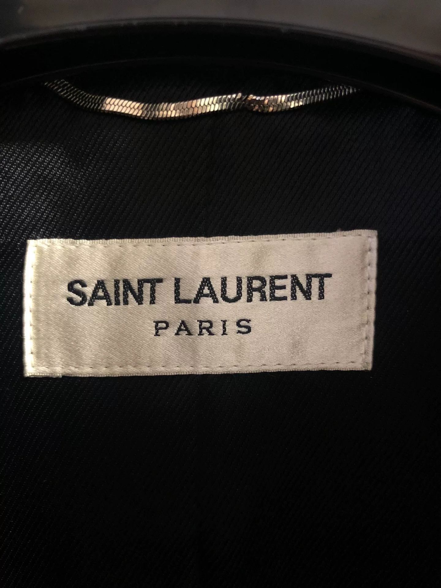 Saint Laurent Paris rare saint laurent black and white bomber jacket Size US S / EU 44-46 / 1 - 7 Thumbnail