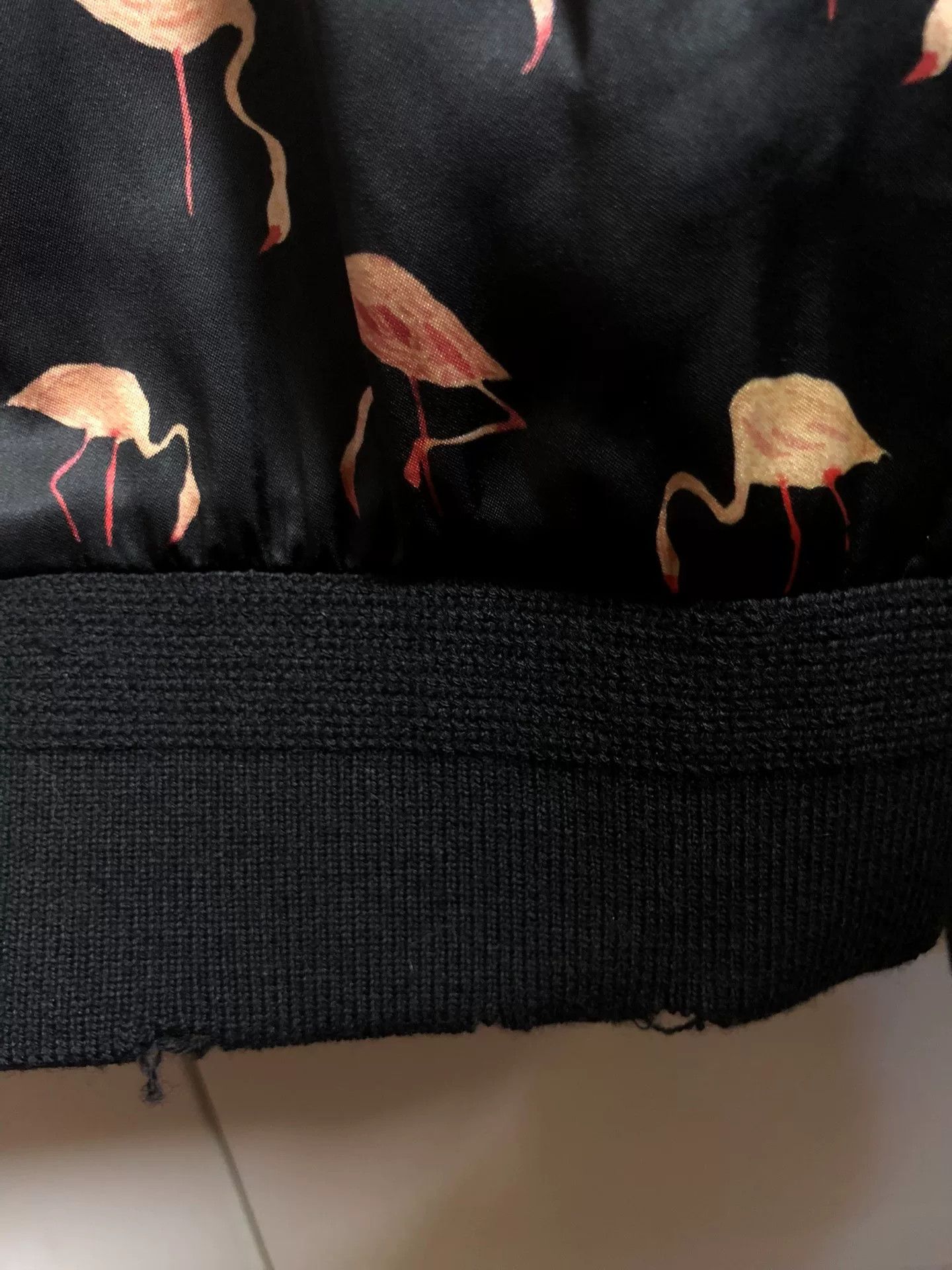 Saint Laurent Paris Saint Laurent Flamingo Print Silk Jacket Size US L / EU 52-54 / 3 - 4 Thumbnail