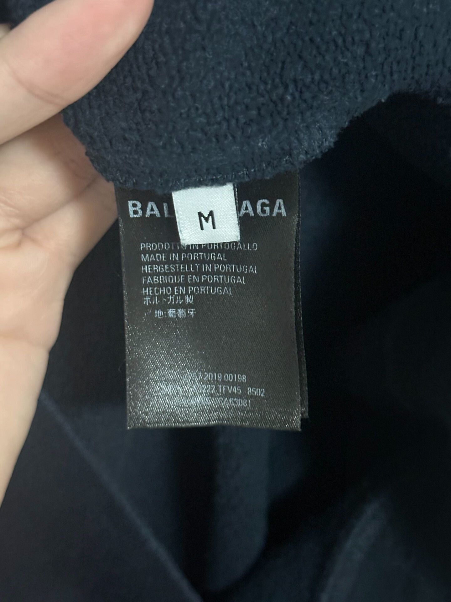 Balenciaga balenciaga embroidered logo hooded sweatshirt Size US M / EU 48-50 / 2 - 3 Thumbnail