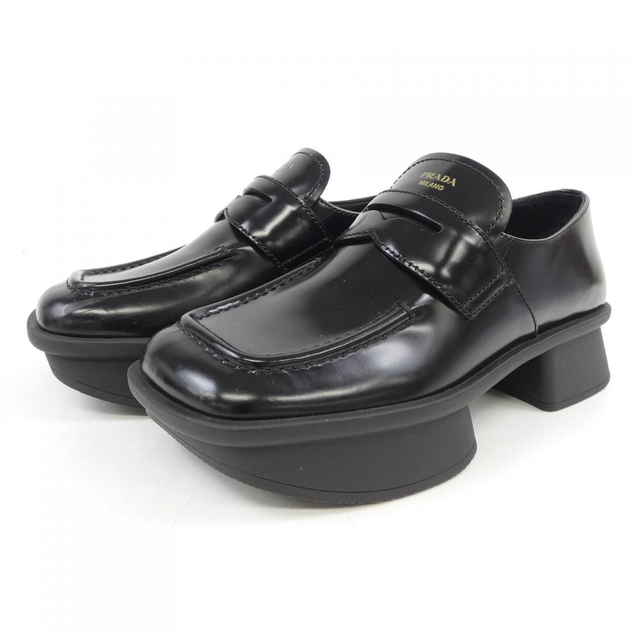 Prada Prada Prada RE-EDITION Calfskin Shoes Leather Shoes 1D985N DUTY FREE for USA Size ONE SIZE - 3 Thumbnail