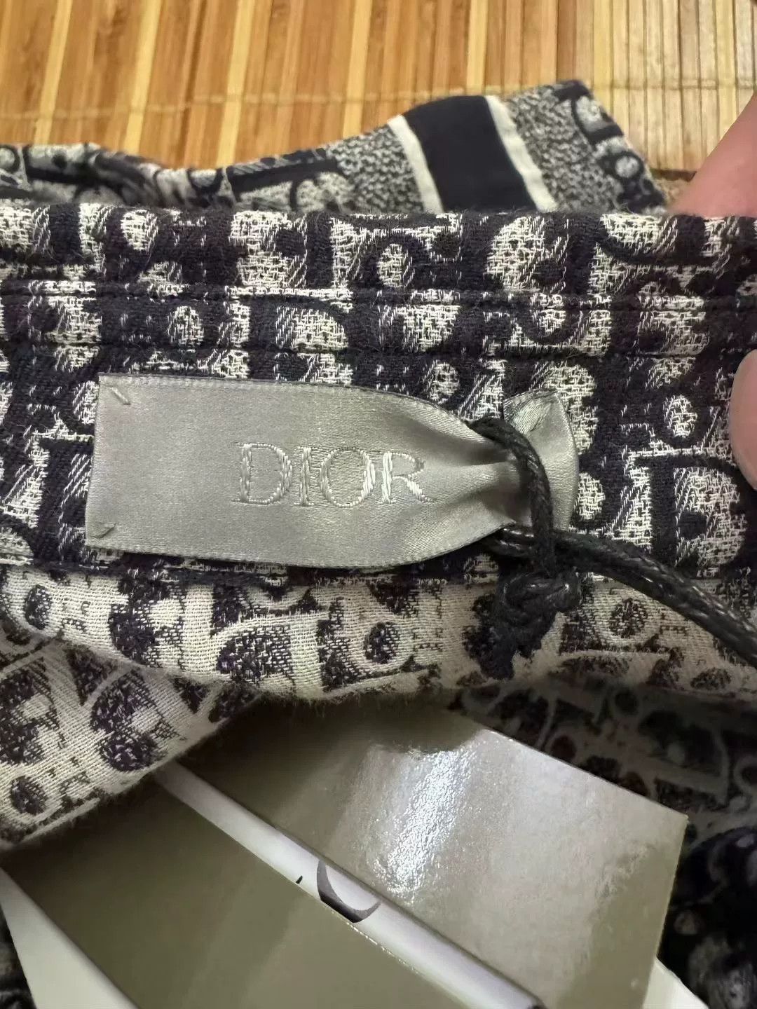Dior Dior Monogram Long Sleeve Shirt Size US M / EU 48-50 / 2 - 2 Thumbnail