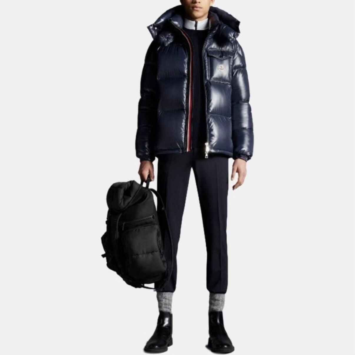 Moncler Moncler Montbeliard Down Jacket with Removable Hood Size US XL / EU 56 / 4 - 7 Thumbnail