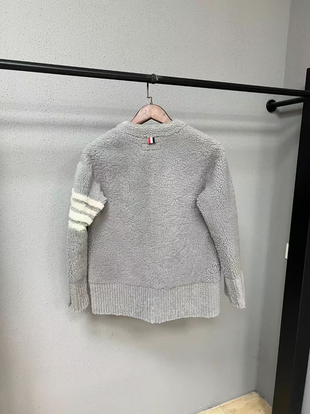 Thom Browne thom browne knitted cardigan in gray Size US M / EU 48-50 / 2 - 2 Thumbnail
