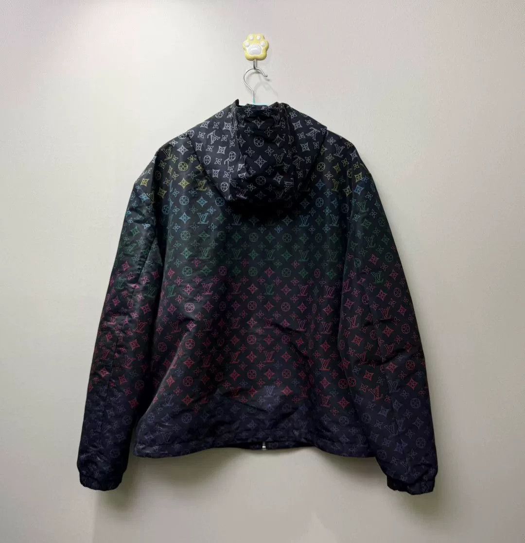 Louis Vuitton louis vuitton colorful logo hooded jacket Size US L / EU 52-54 / 3 - 4 Thumbnail
