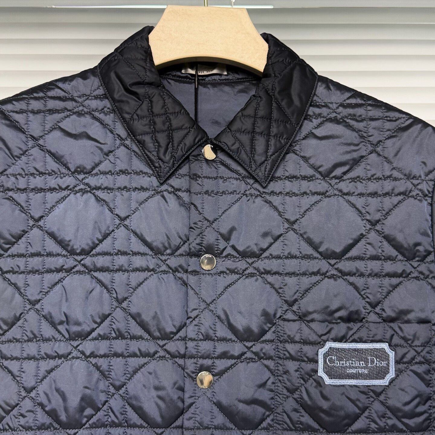 Dior Dior Quilted Jacket with Logo Embroidery Size US L / EU 52-54 / 3 - 3 Thumbnail