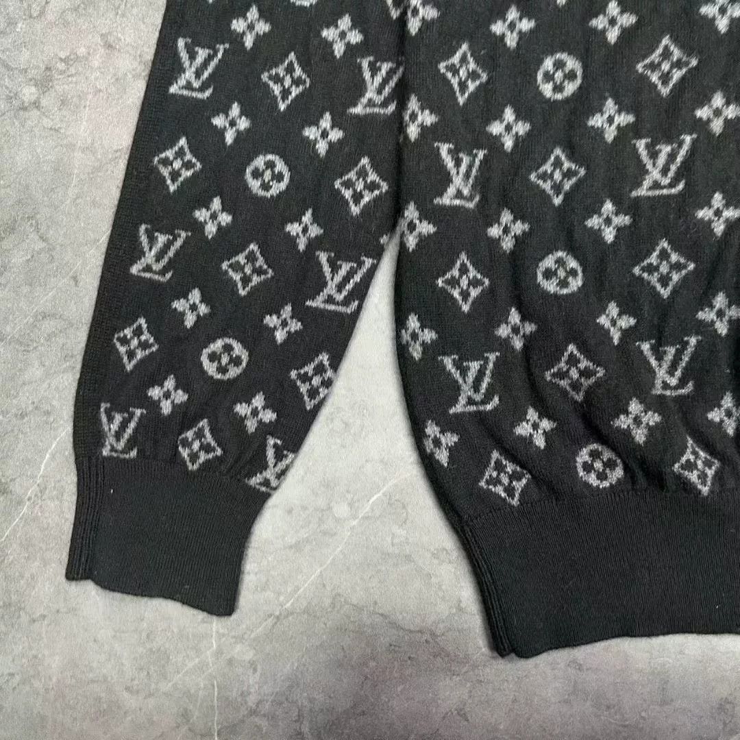 Louis Vuitton louis vuitton logo knit cashmere sweater Size US XL / EU 56 / 4 - 4 Thumbnail