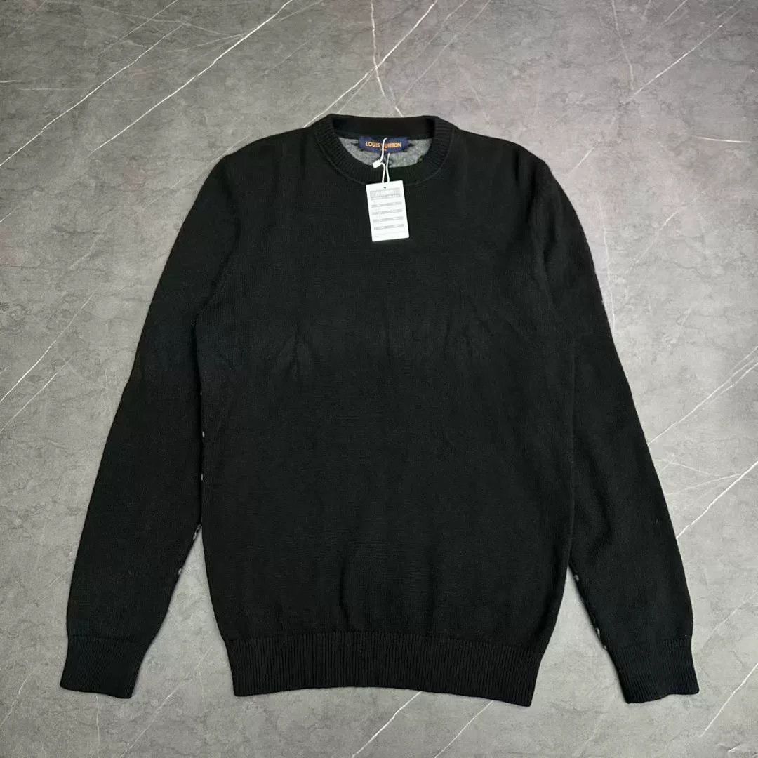 Louis Vuitton louis vuitton logo knit cashmere sweater Size US XL / EU 56 / 4 - 2 Thumbnail