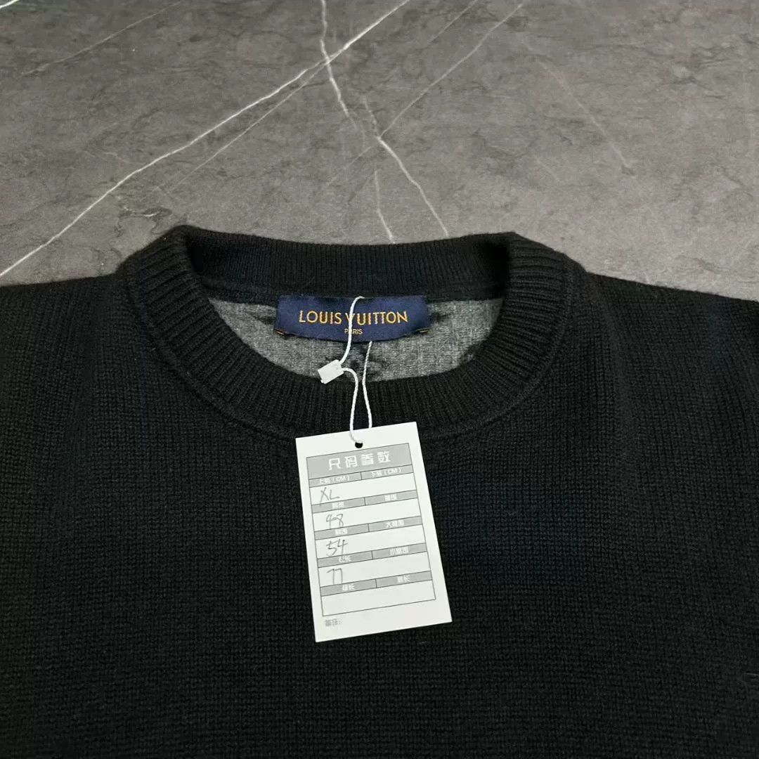 Louis Vuitton louis vuitton logo knit cashmere sweater Size US XL / EU 56 / 4 - 3 Thumbnail