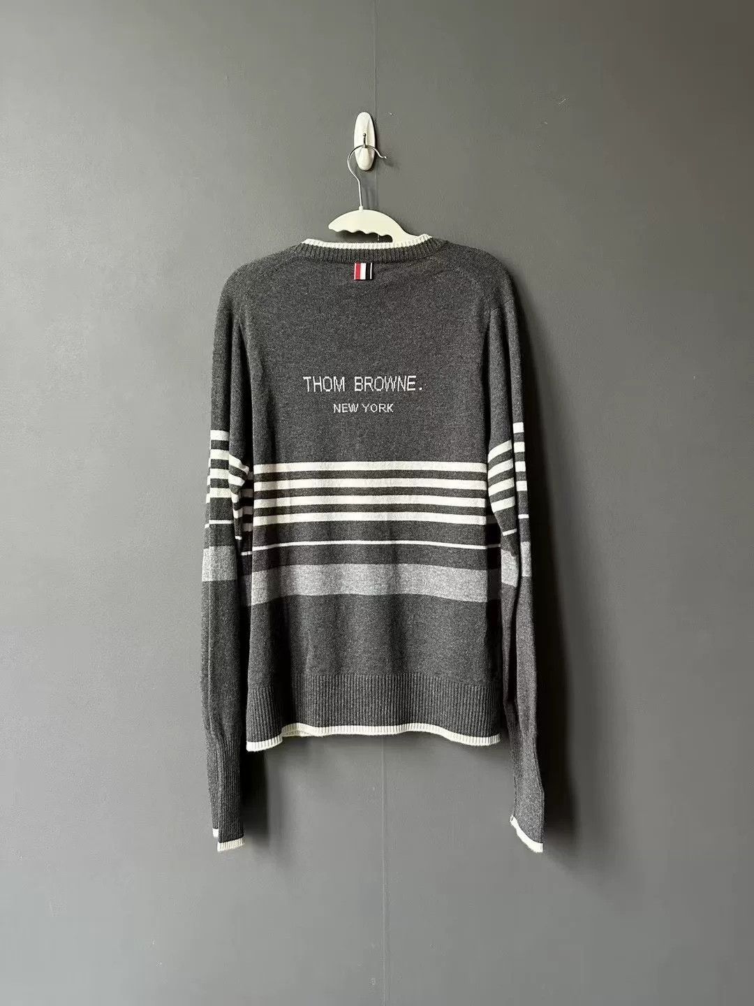 Thom Browne thom browne cashmere cardigan in gray Size US M / EU 48-50 / 2 - 2 Thumbnail
