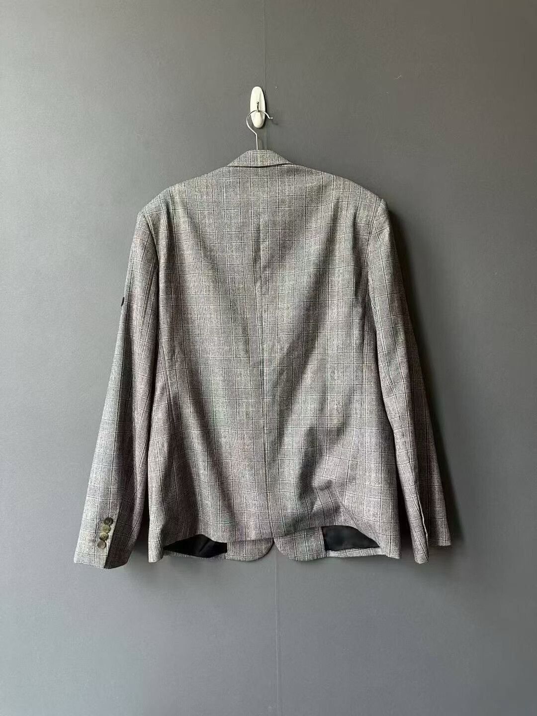 Balenciaga balenciaga checked sleeve suit coat Size US S / EU 44-46 / 1 - 2 Thumbnail