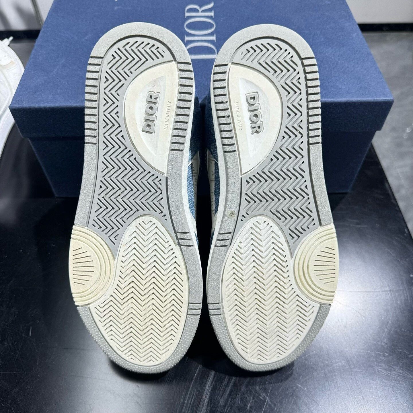 Dior Dior B27 Monogram Denim Sneakers Size 39 Size US 7.5 / EU 40-41 - 6 Thumbnail