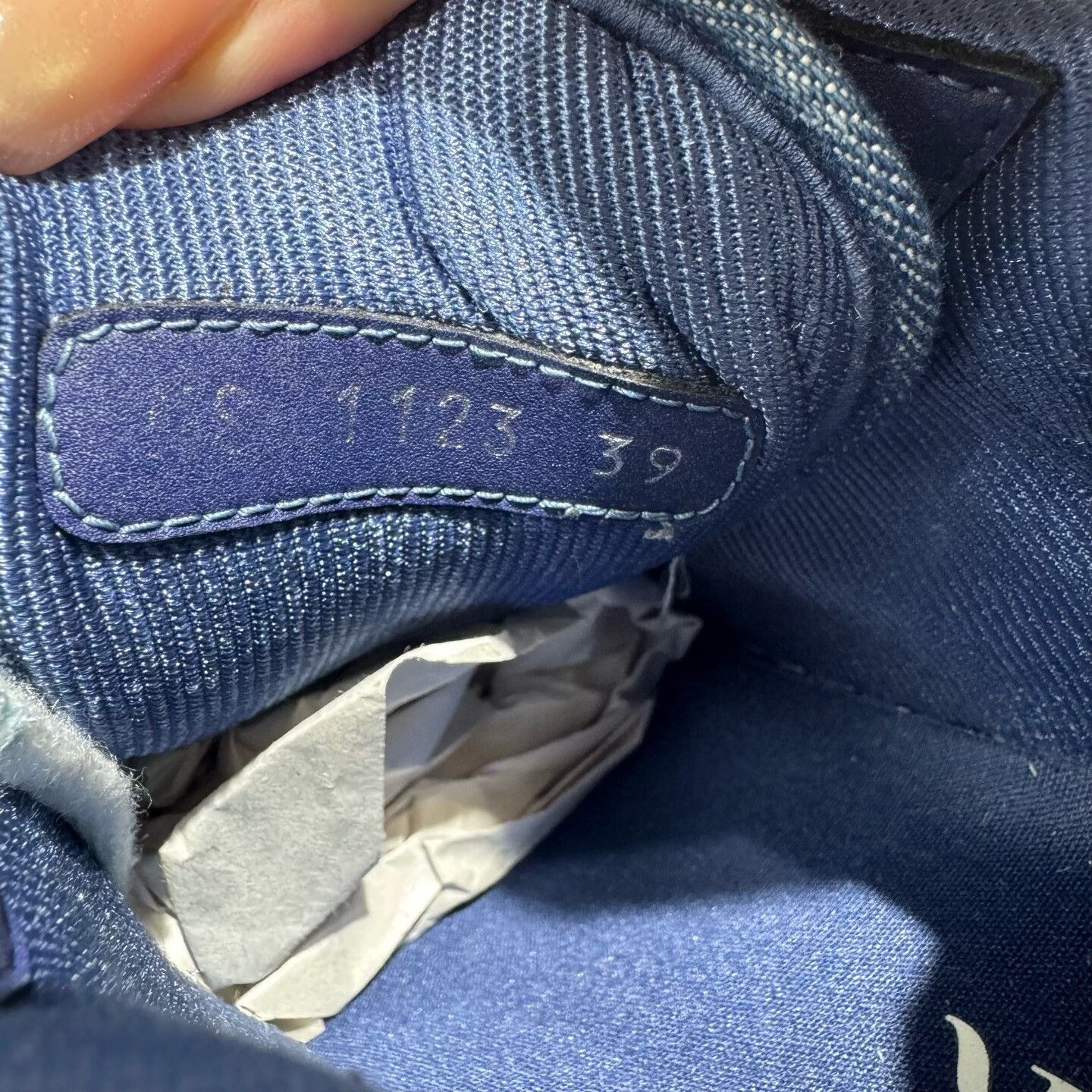 Dior Dior B27 Monogram Denim Sneakers Size 39 Size US 7.5 / EU 40-41 - 5 Thumbnail