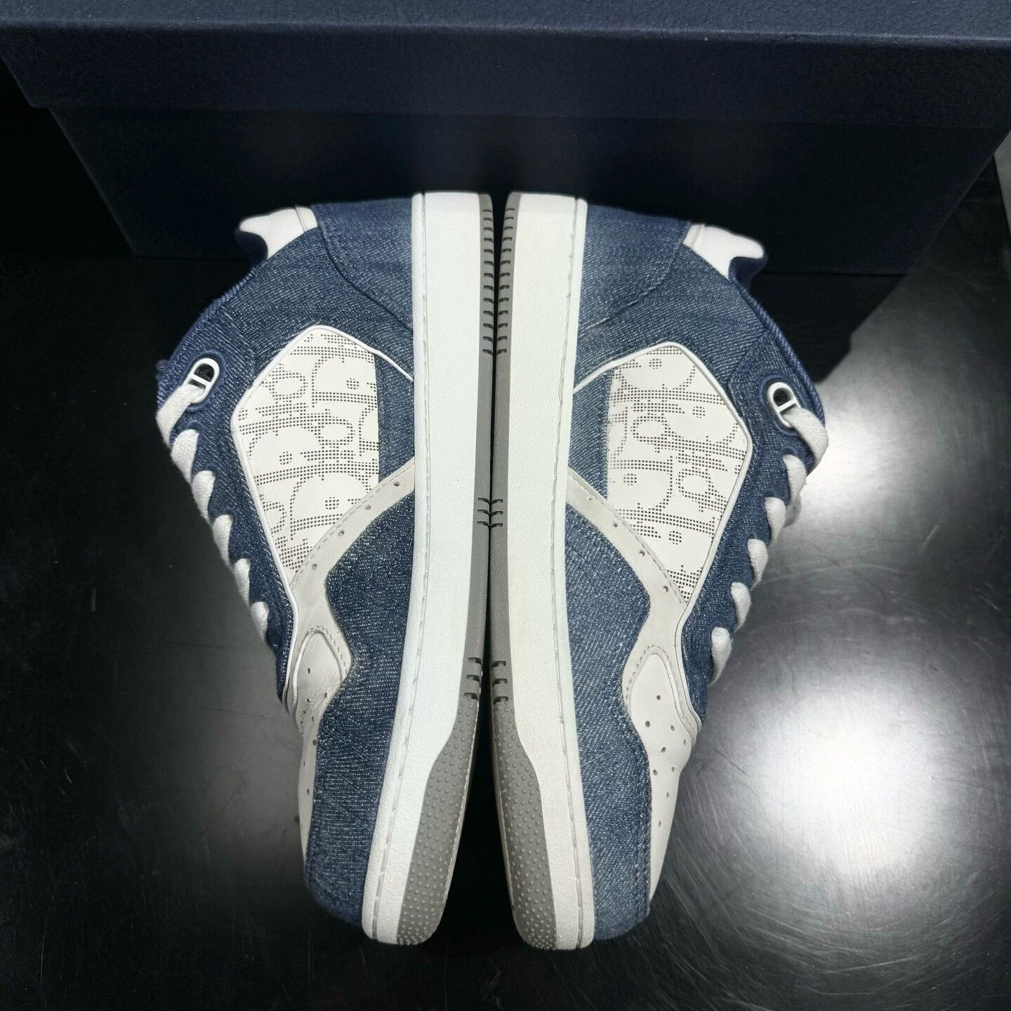 Dior Dior B27 Monogram Denim Sneakers Size 39 Size US 7.5 / EU 40-41 - 2 Thumbnail