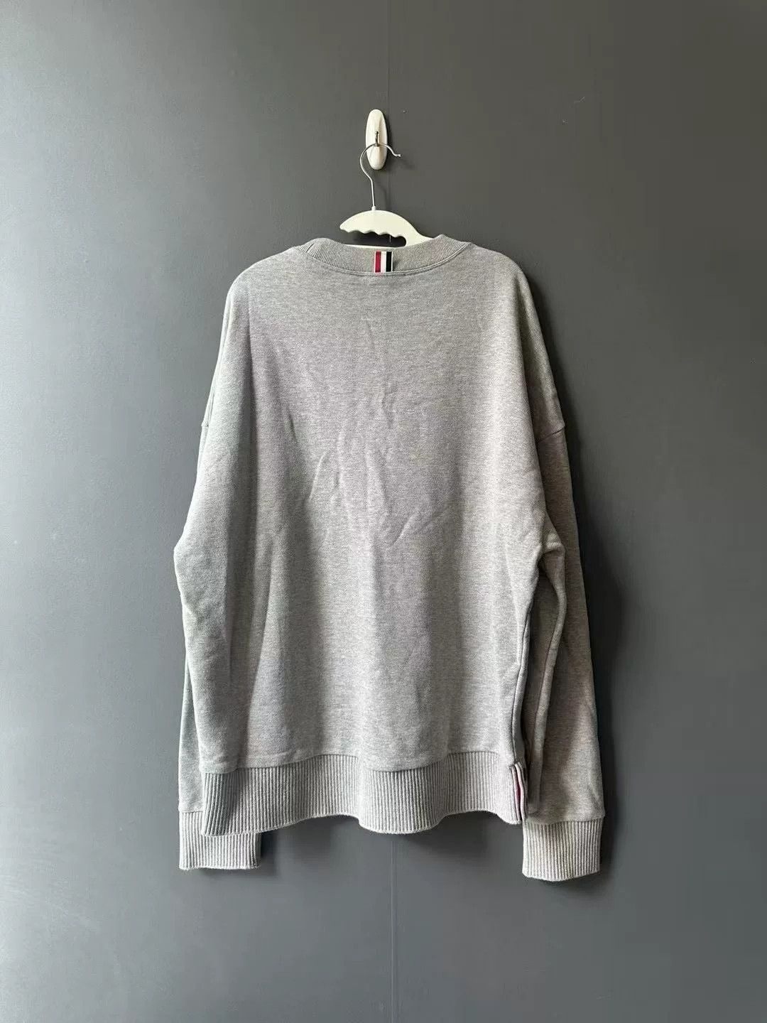 Thom Browne thom browne oversized gray sweatshirt Size US M / EU 48-50 / 2 - 2 Thumbnail