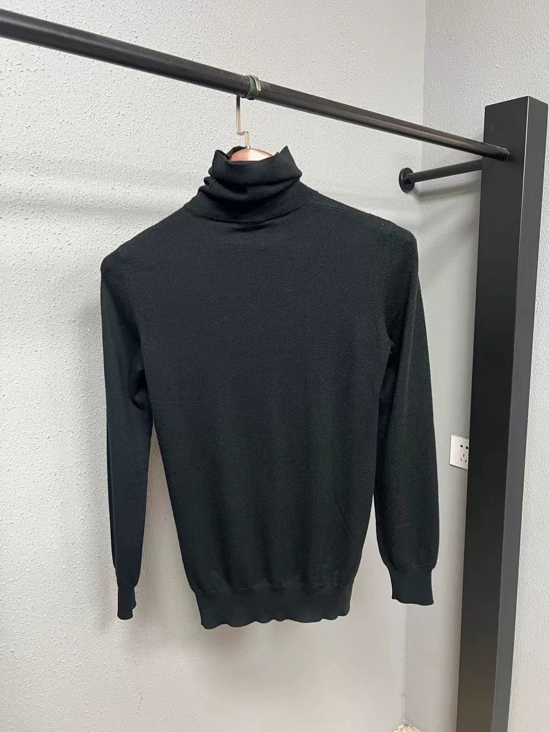 Loro Piana Loro Piana High Neck Wool Sweater Size US M / EU 48-50 / 2 - 2 Thumbnail