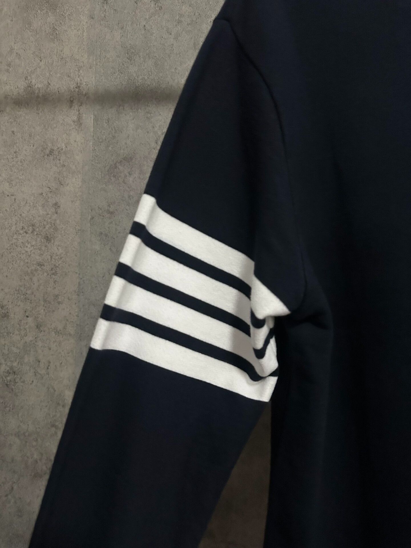 Thom Browne thom browne classic navy crewneck sweatshirt Size US XL / EU 56 / 4 - 7 Thumbnail
