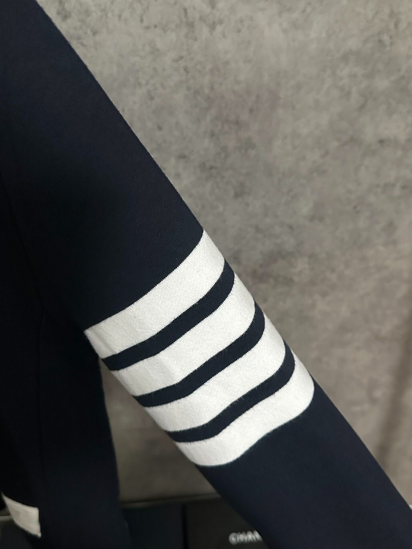 Thom Browne thom browne classic navy crewneck sweatshirt Size US XL / EU 56 / 4 - 4 Thumbnail